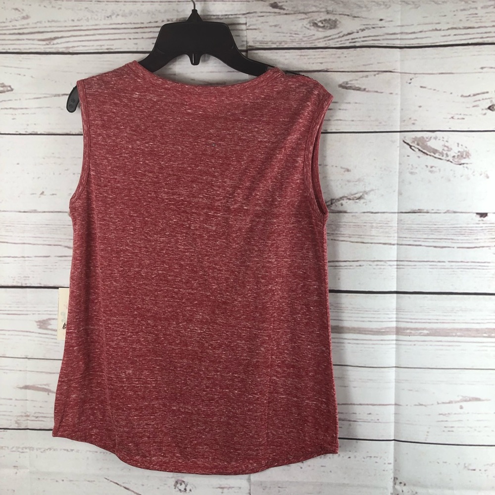 📦Glitz Small side slit on shoulders red scarlet - Picture 6 of 8